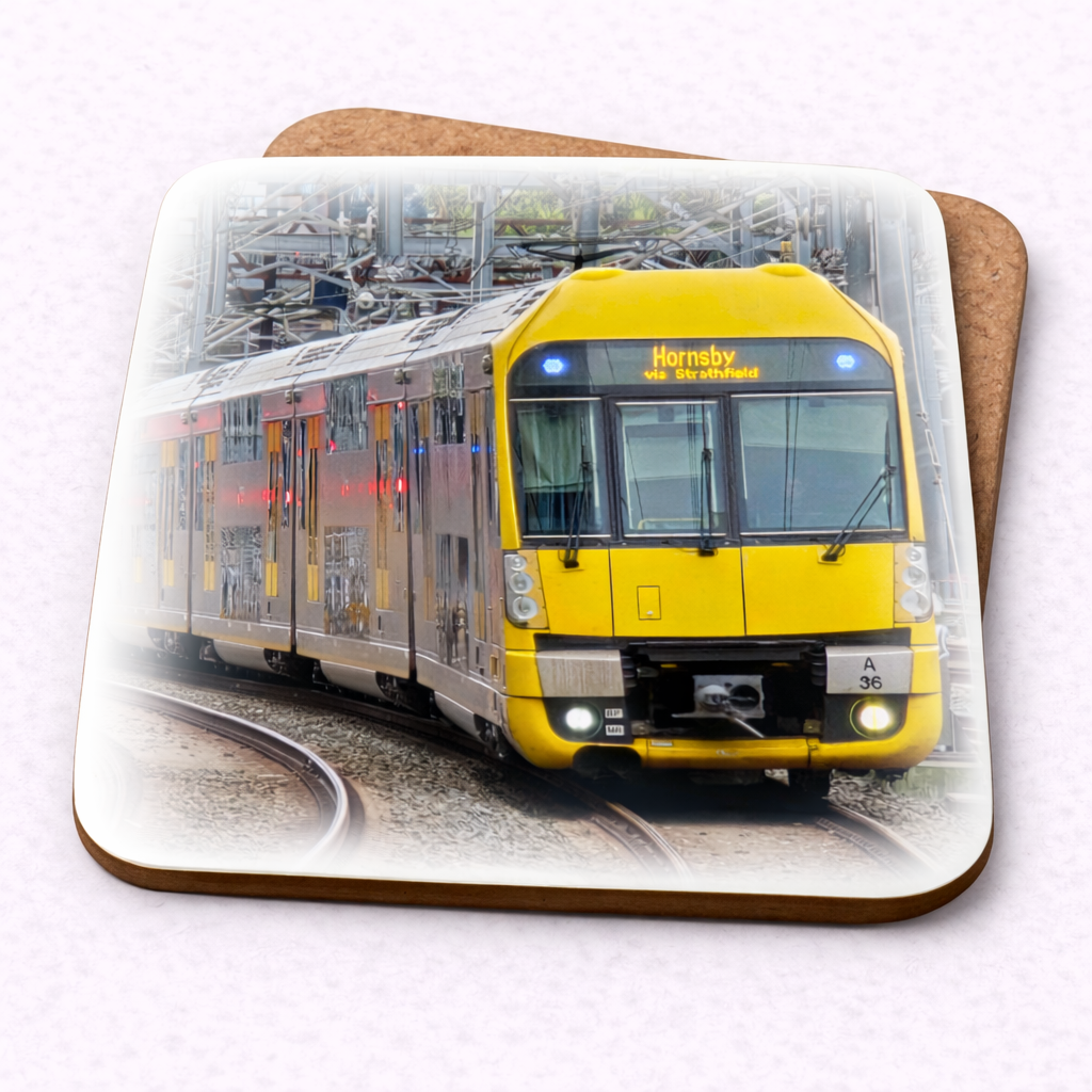 Sydney Waratah A Set | Square Drink Coaster