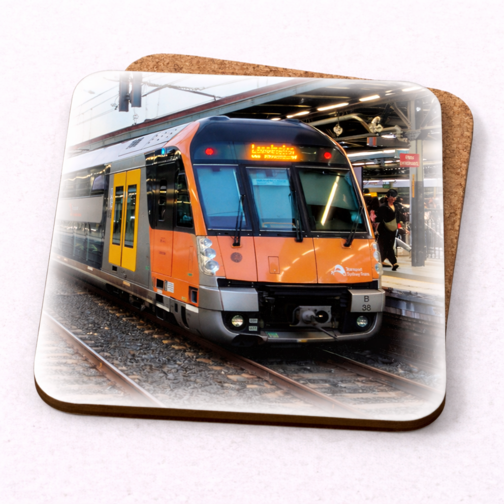 Sydney Waratah B Set | Square Drink Coaster
