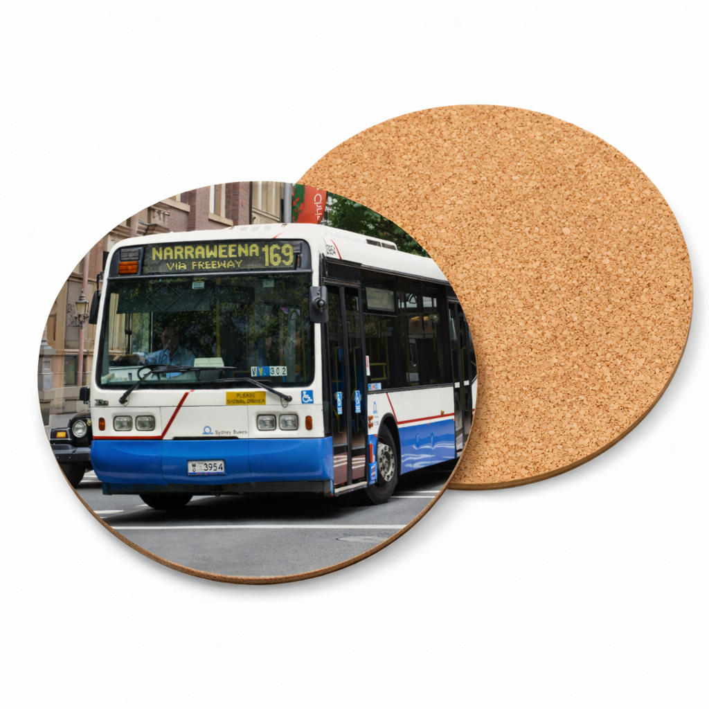 Volvo B10BLE | Round Drink Coaster
