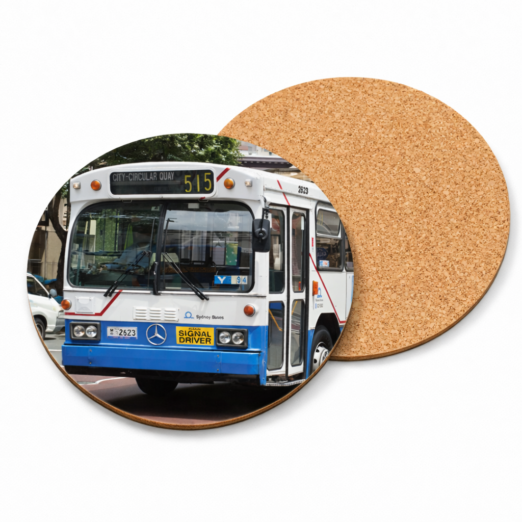 Mercedes Benz O305 mk3 | Round Drink Coaster