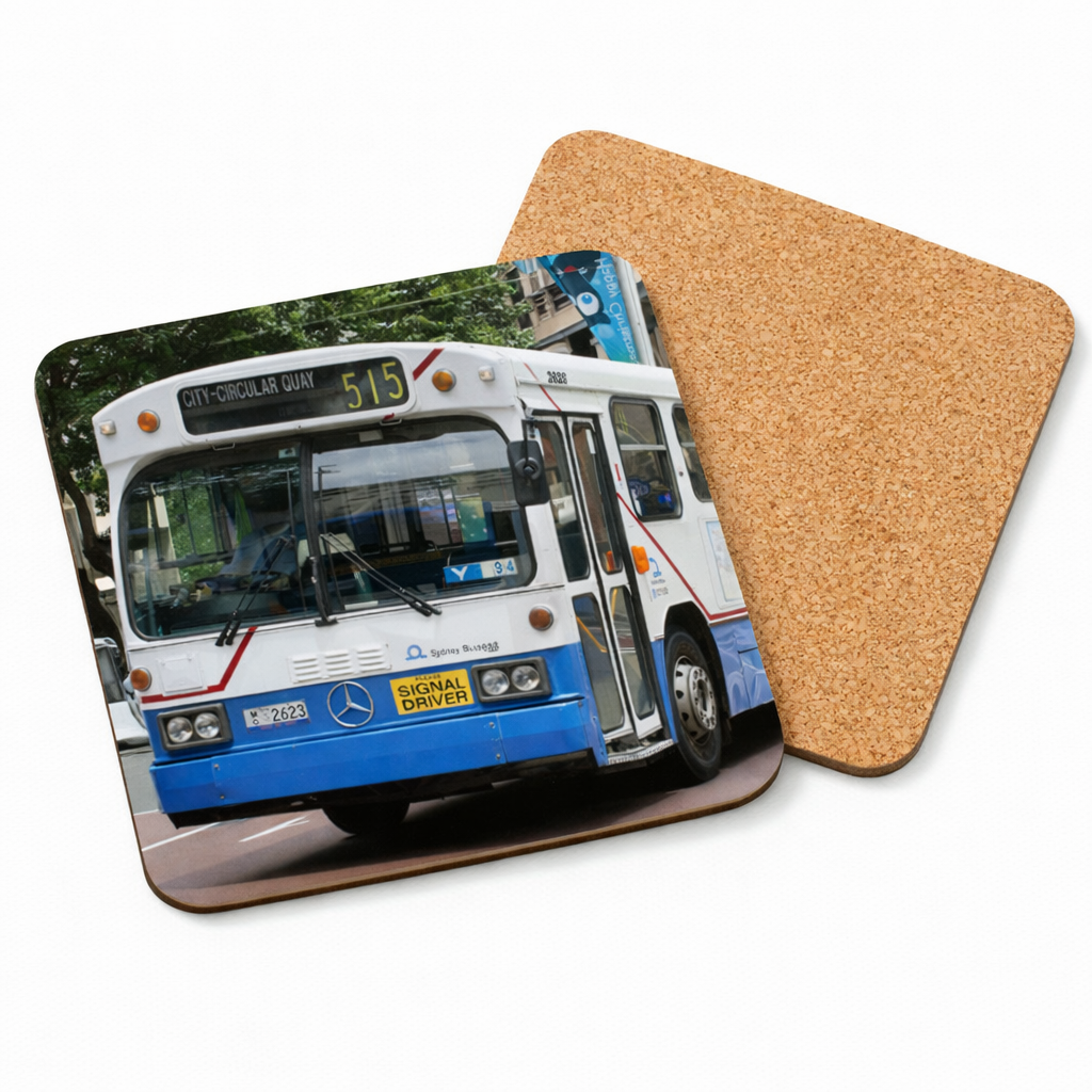 Mercedes Benz O305 mk3 | Square Drink Coaster